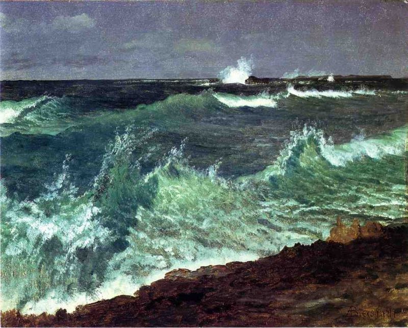 Albert Bierstadt Seascape